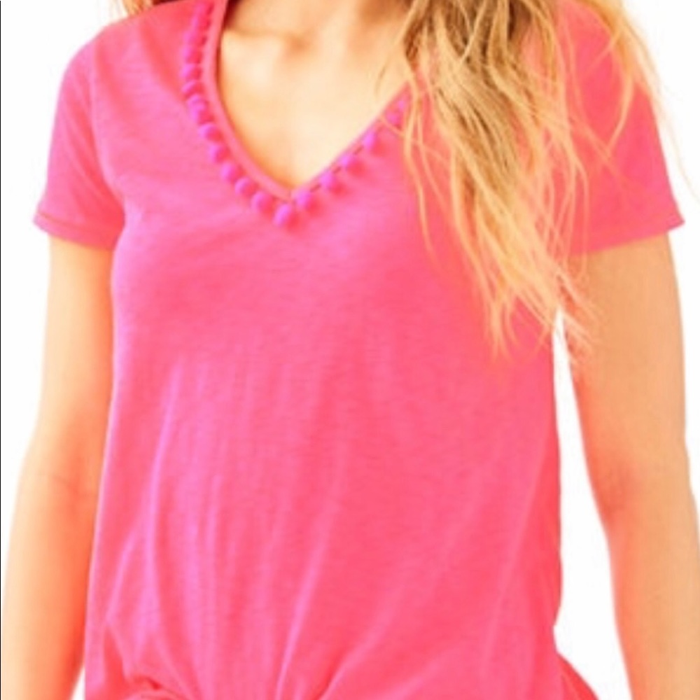 ISO Lilly Pulitzer Cosmic Coral Etta Size S or M